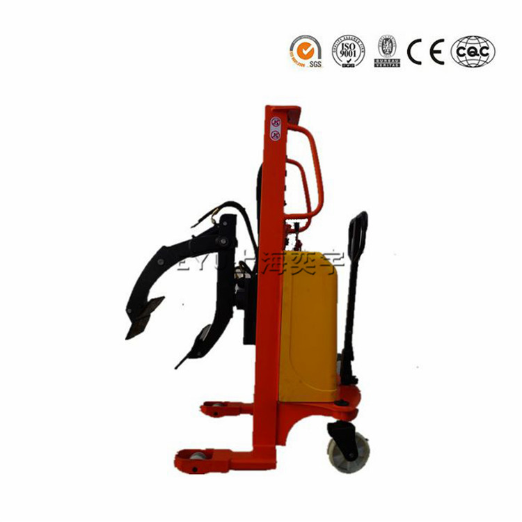 半電動圓紙卷夾抱旋轉(zhuǎn)叉車